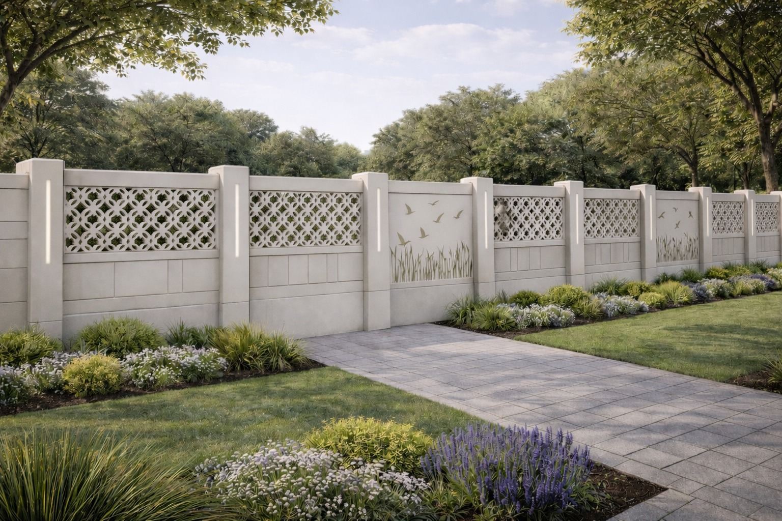 DECO UHPC Fence Elements