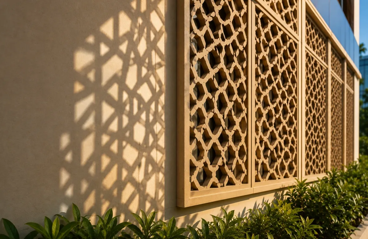 Jali Screens for Sun Shading